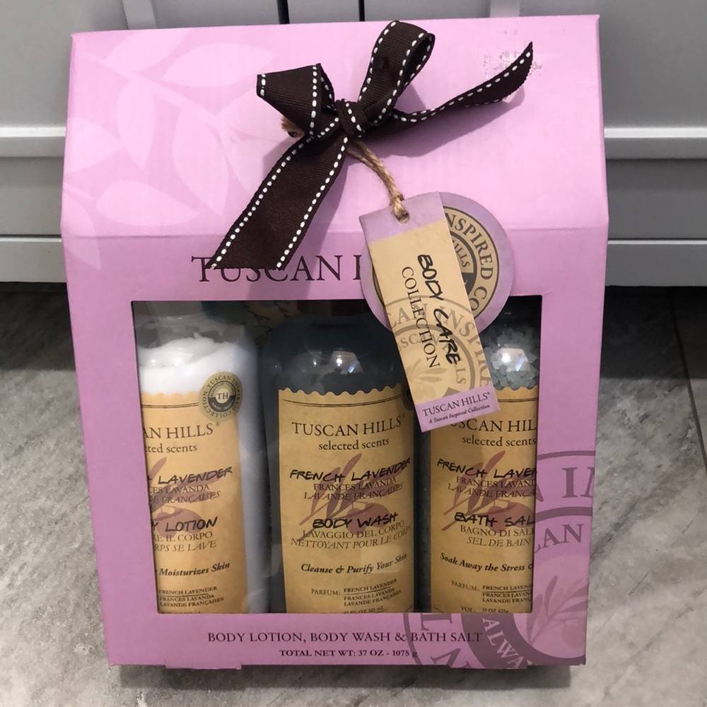 Tuscan Hills body care set